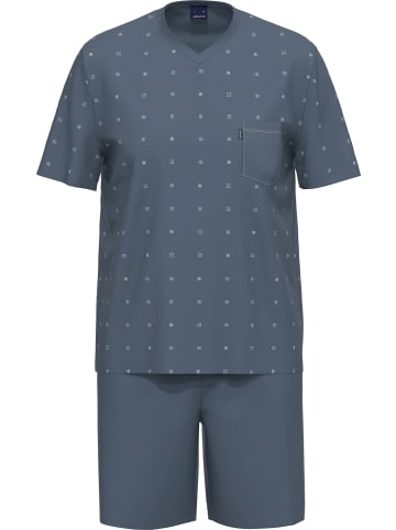 Ammann Single-Jersey Shorty in blau