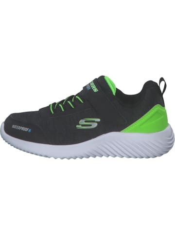 Skechers Slipper in BLACK/LIME