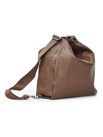Mandarina Duck Mellow Leather Schultertasche Leder 36 cm milk chocolate