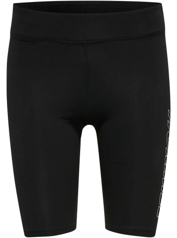 Hummel Tight Kurze Hose Hmlte Maja Damen in BLACK/DRIFTWOOD