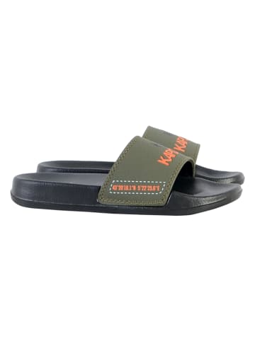 Kaporal Berg-Slipper für Kinder Grün