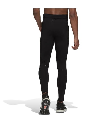 adidas Laufhose/Leggingd OTR WARM TGT M in Schwarz