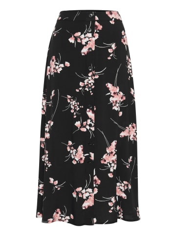 b.young A-Linien-Rock BYMMJOELLA MIDI SKIRT  - 20809720  Midirock mit Print in Schwarz