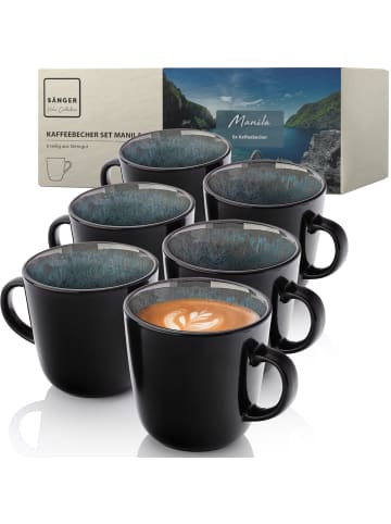 Sänger Kaffeebecher Set Manila - 6 teilig aus Steingut