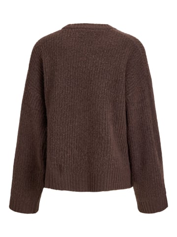 JJXX Strickpullover in Seal Brown