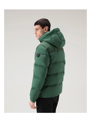 Woolrich Sierra Mikrofaserjacke in Grün