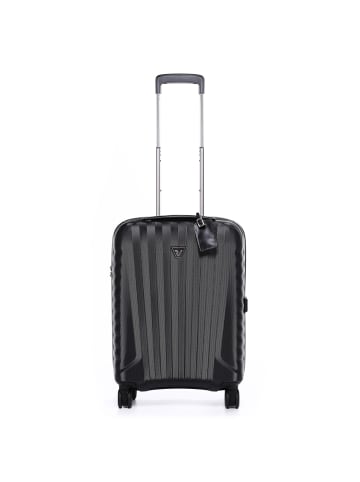 Roncato E-Lite 4 Rollen Kabinentrolley 55 cm in schwarz