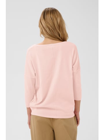 SAINT TROPEZ Strickpullover A2561, Casual fit in Chalk Pink