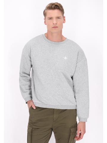 DreiMaster Vintage Men Sweatshirt in grey melange