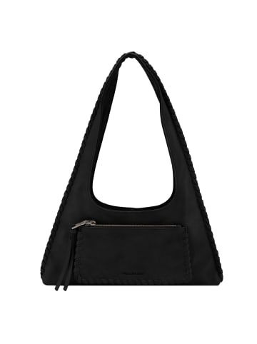 FREDs BRUDER Calm Schultertasche Leder 33 cm in black