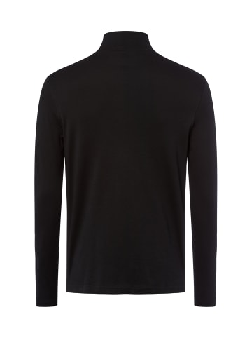 Finshley & Harding Langarmshirt in schwarz