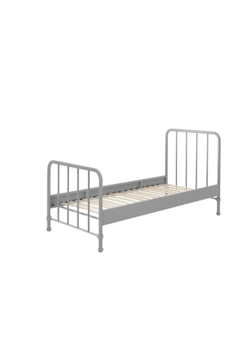 58 aufm Kessel METALLBETT Kay 97x110x206 aus Metall in Grau matt