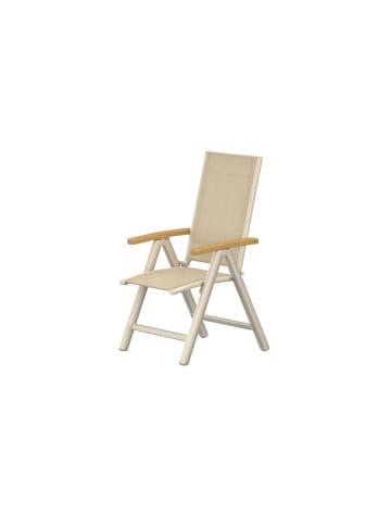 ebuy24 Gartenstuhl Panama Beige 2er Set