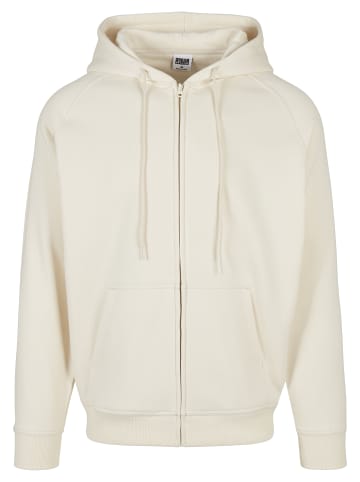 Urban Classics Sweat & Fleece - Hoodies Zipthrough in whitesand