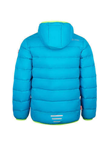 Trollkids Jacke "Dovrefjell" in Hellblau/Limette/Nachtblau