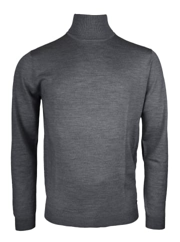 Roy Robson Strickrollkragenpullover Merinowolle - Easy Care in SILVER