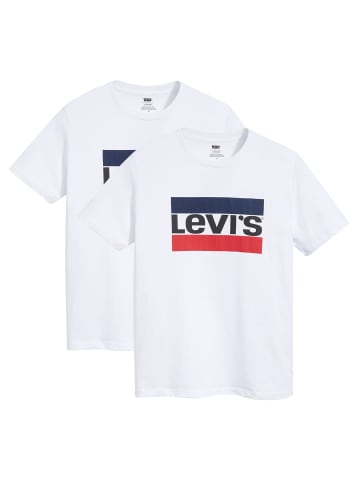 Levi´s T-Shirt 2er Pack in Weiß