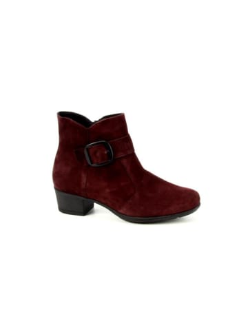Solidus Stiefeletten für Damen in dunkelrot