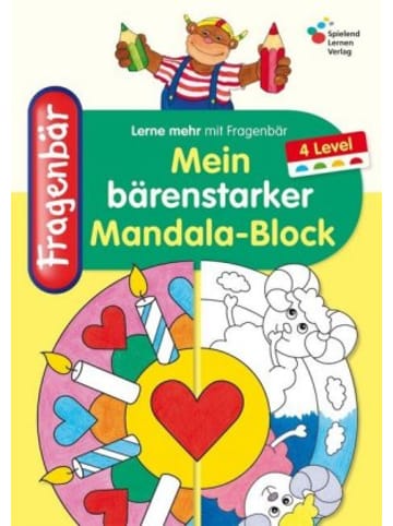 Spielend Lernen Papeterie/PBS - Fragenbär - Mein bärenstarker Mandala-Block