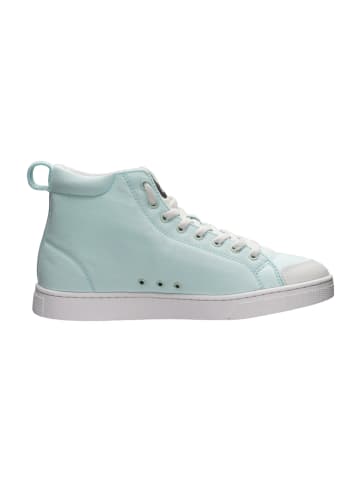 ethletic Canvas Sneaker Active Hi Cut in Light  Agua Green | Just White