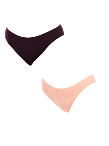 DIM 2er-Set: Pantys in Multicolored