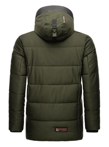 STONE HARBOUR Winterjacke Mitjaa in Olive