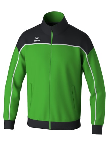 erima Trainingsjacke in green/schwarz/weiss