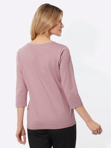 Sieh an! 3/4-Arm-Shirt in mauve