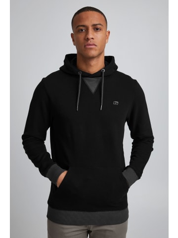 BLEND Kapuzensweatshirt in schwarz