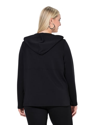 Ulla Popken Sweatshirt in schwarz