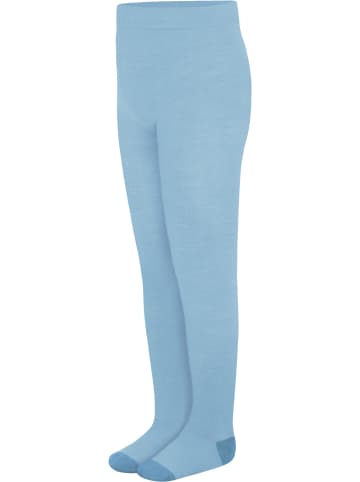 Normani Outdoor Sports Kinder Merino Strumpfhose Luzern in Blau