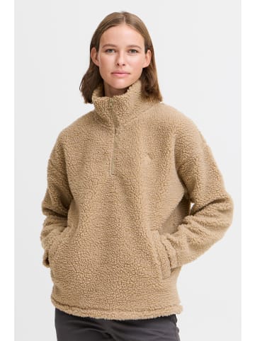 Oxmo Fleecejacke OXTOLIRONE in Natur