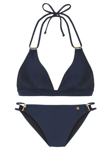 JETTE Triangel-Bikini in marine