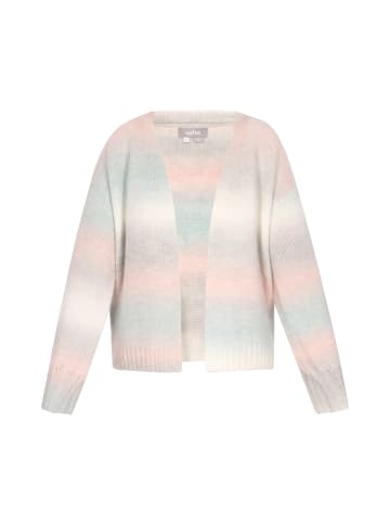 Usha Damen Cardigan in Hellblau Mehrfarbig
