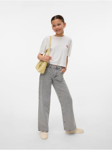 Vero Moda Girl Weit geschnitten in Light Grey Denim