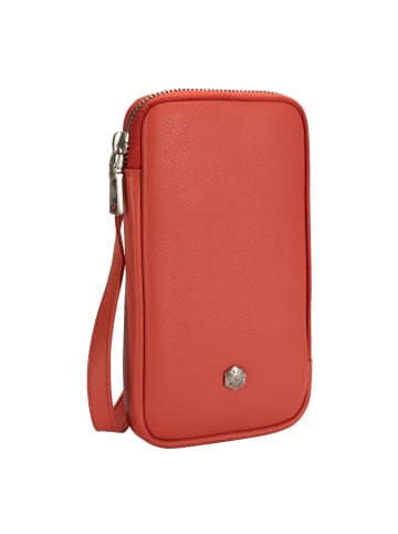 Jekyll & Hide Paris Handytasche Leder 10 cm in adria geranio