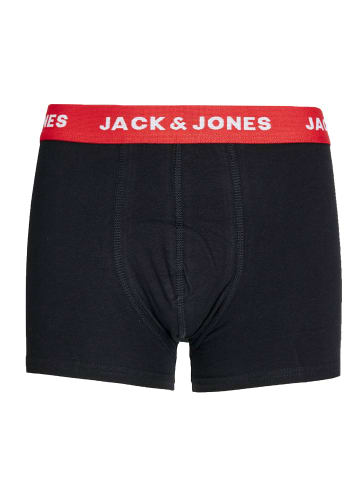 Jack & Jones Boxershort 5er Pack in Schwarz/Grün/Blau/Rot