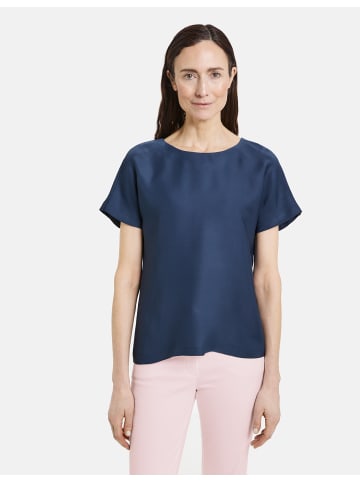 Gerry Weber Bluse Kurzarm in Indigo