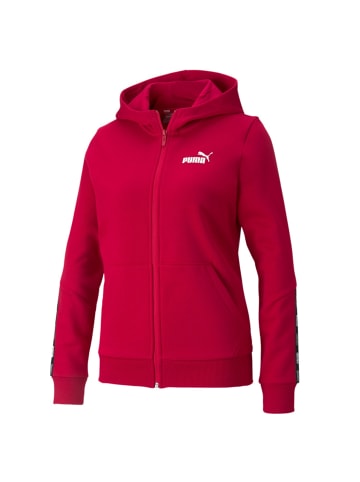 Puma Kapuzenjacke Power Full-Zip in Rot
