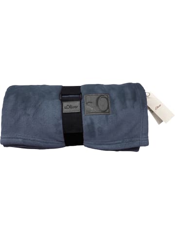 s.Oliver Wohndecke in dunkelblau