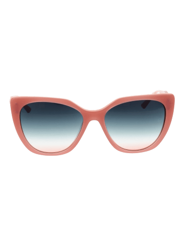 Ana Hickmann Damen Sonnenbrillen Katzenauge Rose