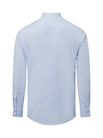 Nils Sundström Hemd in hellblau weiß