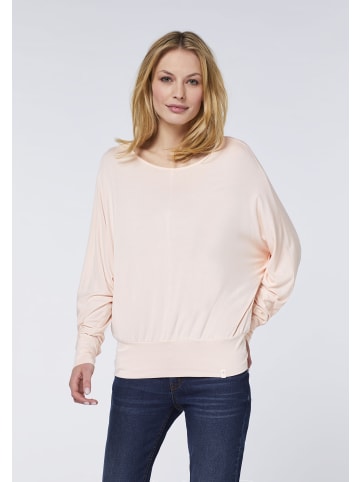 Detto Fatto Longsleeve in lockerer Silhouette in Pink