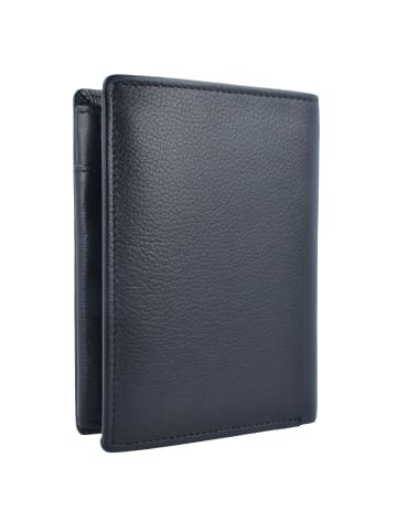 Esquire New Line Geldbörse RFID Leder 10 cm schwarz