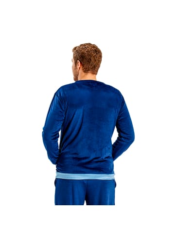 Munich Pyjama-Jacke  in Blue