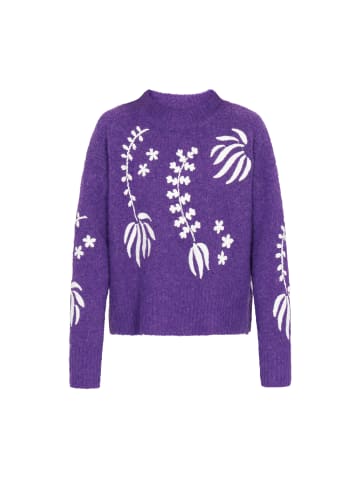 IZIA Women Sweater in violet