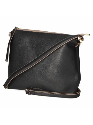 Fräulein Frida Schultertasche in schwarz