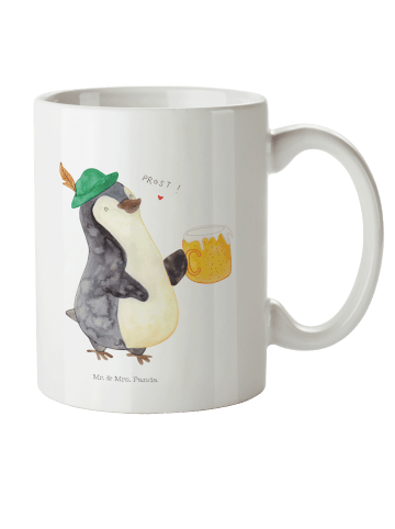 Mr. & Mrs. Panda Kinderpott Pinguin Bier ohne Spruch in Weiß