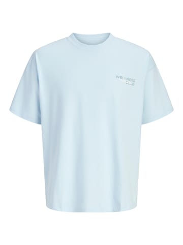 JACK & JONES Junior T-Shirt Jcoeterna Basic mit Rückenprint in omphalodes
