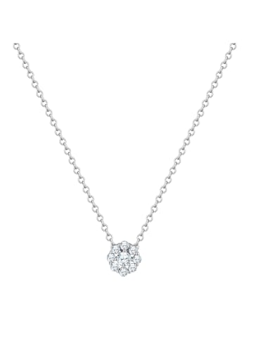 Glanzstücke München Halskette aus Sterling Silber mit Zirkonia in silber